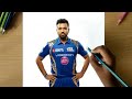 Rohit Sharma awesome drawing - tribute to rohit Sharma to score quickest to 200 sixes in odi
