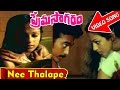 Nee Thalape Oka Maikam Video Song - Prema Sagaram Telugu Movie - Ramesh, Nalini - V9videos
