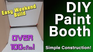 DIY Maker Paint Booth - Low Cost & Easy Assembly!