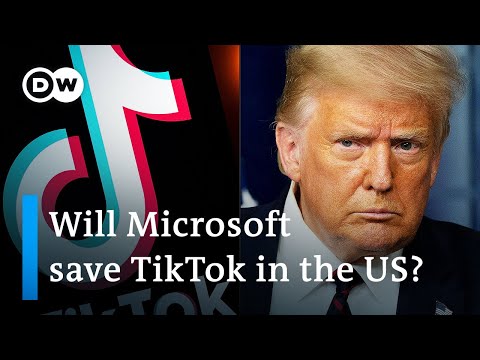 Why does Trump want to ban China39s TikTok app in the US?  DW News