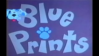 Blue Prints Unaired Blues Clues Pilot Found Clips - July 16, 1995