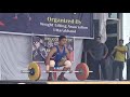 Nadim Hasan(69weight category) 110kg State championship 2017 in kashipur