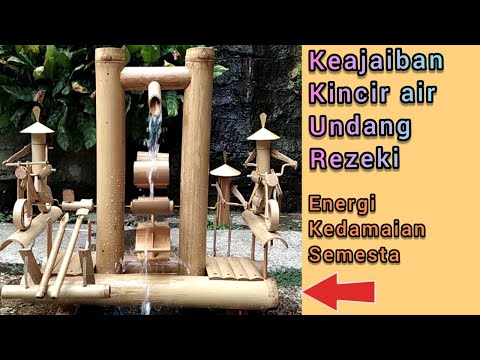 WATERWHEEL FROM BAMBOO, Explanation of the meaning of the symbols on the waterwheel