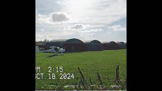 Upminster Arodrome With Sister, Last Day At 26