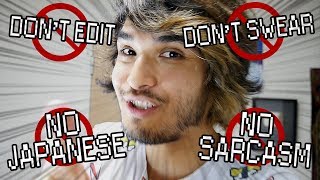 No Editing No Swearing No Japanese No Sarcasm Challenge (GO AGAINST YOURSELF)