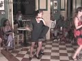 Yoannis and Miriam dancing a mix of salsa and son in Santiago de Cuba, 2002