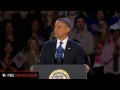 Video President Obama Re-Elected for Second Term
