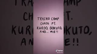 Training Camp Chaos 😃✋||ft. #kuroo #bokuto #haikyuu #shorts  #tiktok [Cr:Ochacot