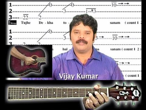 Churaliya hai tum ne jo dil ko song on guitar tabs 1