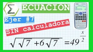 Ecuación con Potencias resuelto con propiedades | CURSO de POTENCIACIÓN Clase #17