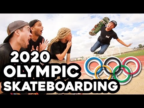 OLYMPIC SKATEBOARD TRAINING 2020!!