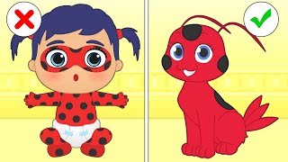 Baby Pets Kira And Max Dress Up As Bug Superheroine Cartoons For Kids