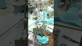 Bra Outer Part Joint Overlock Machine Lingerie Garments