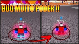 VAZOOU NOVO BUG DE MUITO PODER NO SUPER POWER TRAINING SIMULATOR !!! (ROBLOX)