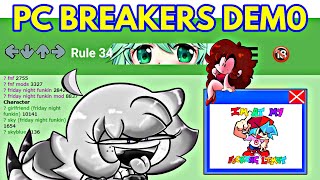 Friday Night Funkin Vs Pc Breakers Demo Bf Saves Gf Fnf Modhardcutscene Gameplay