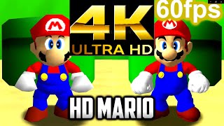 Super Mario 64 Pc Port Modded Mario Hd,60Fps,4K And More... Download Link