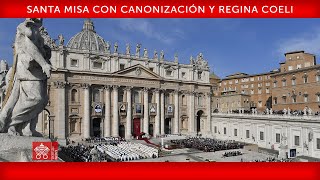 15 de mayo de 2022, Santa Misa con canonización y Regina Coeli | Papa Francisco