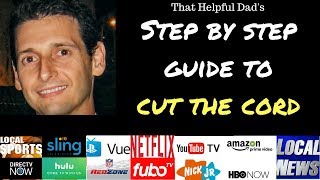 BEGINNER's Guide to Watching TV Online with Sling TV, DirecTV Now, PlayStation Vue, & more
