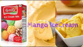 How To Make An Icecream? Mango Icecream
