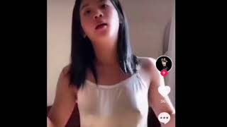 Cute Girls Dancing No Bra Challenge