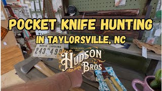 Pocket Knife Hunting In Taylorsville, Nc