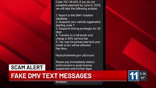 Officials Warns Of Fraudulent Texts Impersonating Colorado Dmv