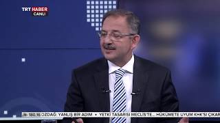 Trt Haber Özel Röportaj - 09.05.2018 - Çevre Ve Şehircilik Bakanı Mehmet Özhaseki