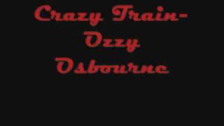 ozzy osbourne crazy train lyric