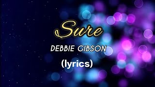 Watch Debbie Gibson Sure video