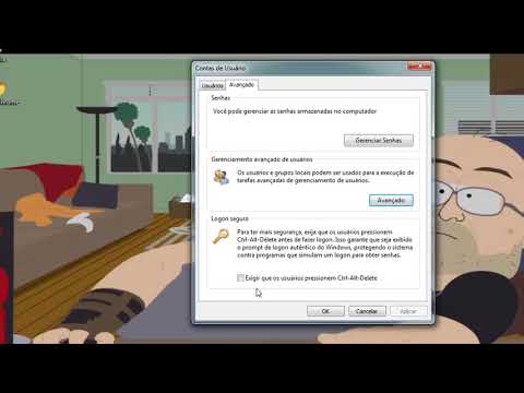 (Control Userpasswords2) criar, editar, remover usários do windows e Logon automático