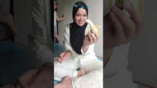 Emak Emak Jilbab Live Terbaru Makan Pisang Hijab Trending Terbaru