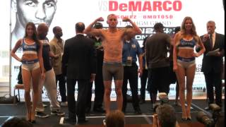 Rances Barthelemy Vs. Antonio Demarco & Sammy Vasquez Vs. Wale Omotoso Weigh Ins