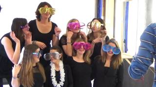 Enterrement de vie de jeune fille vidéo backstage