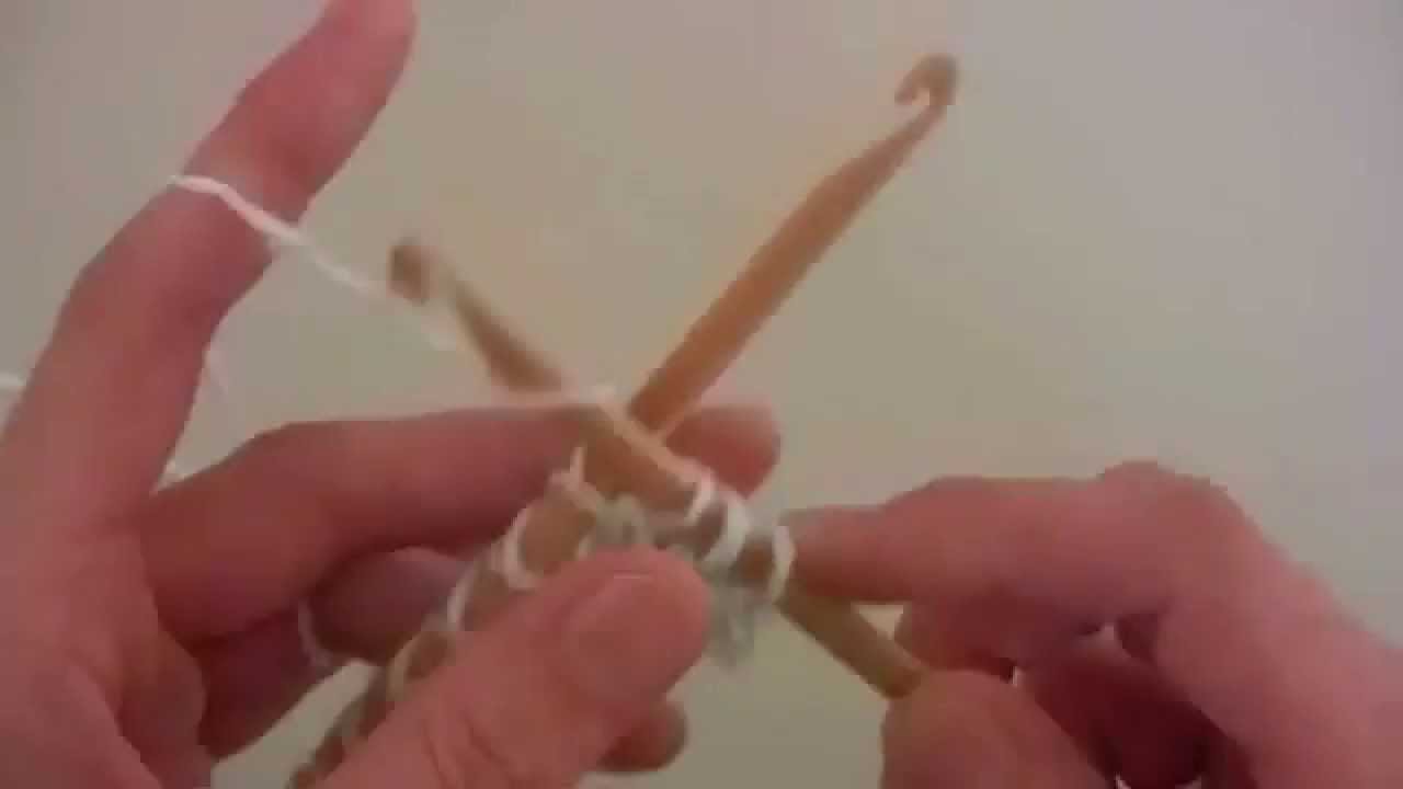 Вязание двумя крючками 2