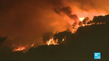 Où sont les incendie en France ?