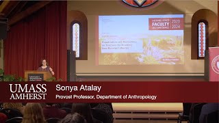 Distinguished Faculty Lecture by  Sonya Atalay