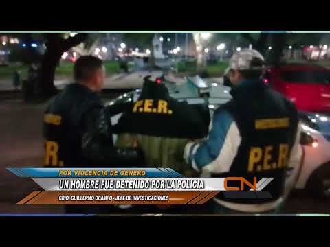 Un hombre fue detenido por una causa de violencia de genero