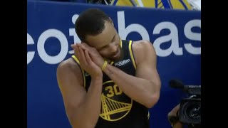 Stephen Currys Go To Sleep Celebration From Each Playoff Series 2022 Nba Playoffs