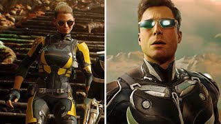 Johnny Cage Thanks Kitana For Killing His Future Daughter - Mortal Kombat 1