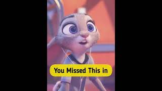 You Missed This In Zootopia...