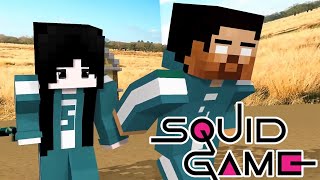Squid Game 2 Green Light, Red Light Challenge Robot Fell Inlove With Herobrine