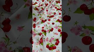 Desenli Krep Kumaş En 1.50 Elbise Etek Gömlek Şalvar