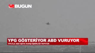 YPG GOOGLE EARTH'TAN GÖSTERİYOR ABD VURUYOR