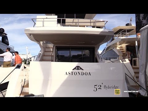 2019 Astondoa 52 Flybridge - Walkthrough - 2019 Miami Yacht Show