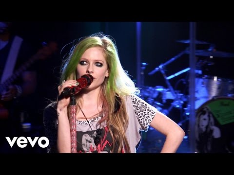 Music video by Avril Lavigne performing Girlfriend AOL Sessions 