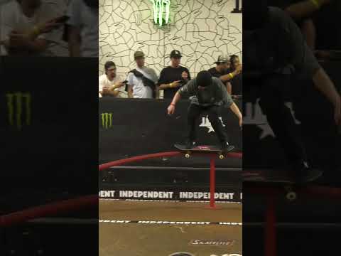 DONNY HIXSON SKATES A CURVED RAINBOW RAIL #SHORTS