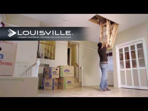 Louisville Ladder Premium Attic Ladder WA2210 Series
