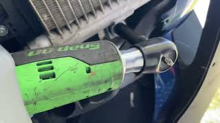 F80 M3 F82 M4 Radiator And Oil Cooler Cleaning Without Bumper Removal