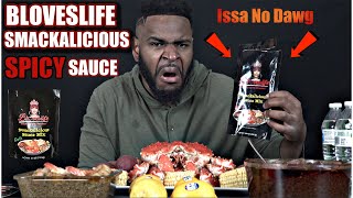 Bloves Smackalicious & Garlic Er Sauce Review Alaskan King Crab Whole Crab Seafood Boil