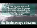 Abdominal/Visceral Massage - Step 2